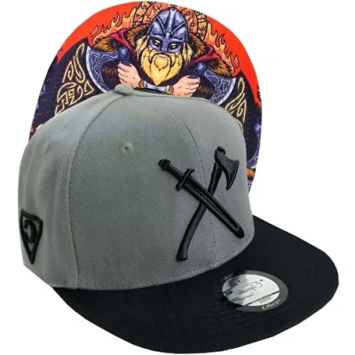 Imagen de Capiche Snapback Baseballone SIZE Gorra, Hombre, Talla: One Size, Dark grey/red/black