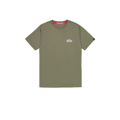 Imagen de Alpha Industries Signature Camiseta estampada, Hombre, Talla: XXL, Sage green