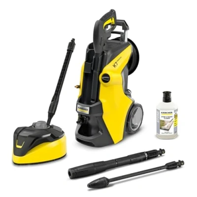 Imagen de Kärcher Hidrolimpiadora K 7 Premium Power Home, presión: 180 bar, caudal: 600 l/h, rendimiento: 60 m²/h, filtro de agua, peso: 17,9 kg, pistola alta presión, boquilla turbo, lanza, kit para hogar