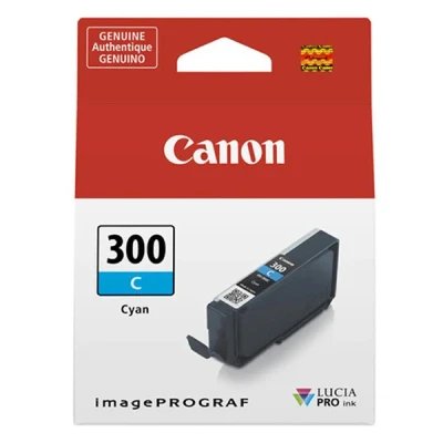 Imagen de Cartucho De Tinta Cian Canon Pfi 300 4194c001