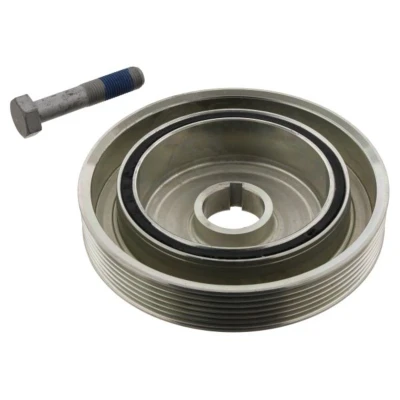 Imagen de febi BILSTEIN 33808 Polea de Cigüeñal 6PK 148,5 5 con tornillo Plus PEUGEOT: 206 Hatchback, 406 Berlina, 307 SW, CITROËN: Xsara Hatchback