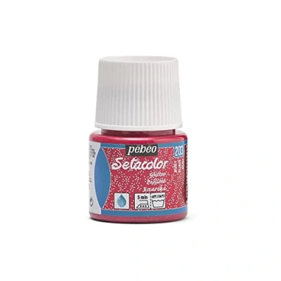 Imagen de Pébéo Pintura Setacolor Purpurina Rubí 45ml
