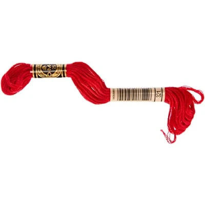 Imagen de DMC Hilo Mouliné®100% algodón Apto para todas las técnicas y todos los soportes, ideal punto de cruz Ovillos 8 m 6 hebras, disponible en 500 colores