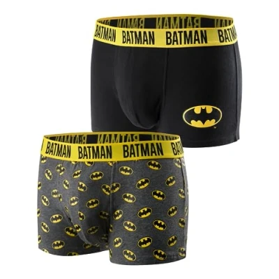 Imagen de DC Comics The Batman Calzoncillos Hombre Boxer Algodon Boxers Regalos Originales L 2 Piezas