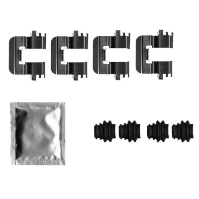 Imagen de Kit d&#039;accessoires, plaquette de frein à disque TEXTAR 82550100