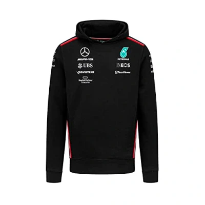 Imagen de Mercedes AMG Petronas Formula One Team Sudadera con Capucha del Equipo 2023 Negro Talla: S