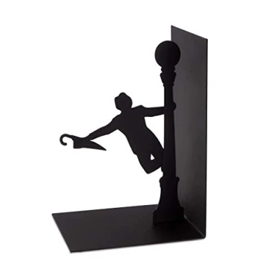 Imagen de Balvi Sujetalibros Singing In The Rain Color Negro Decorativo Metal