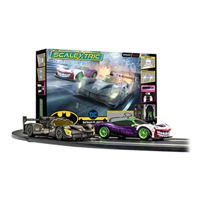 Imagen de Scalextric Spark Plug Set de carreras tragaperras Batman vs Joker
