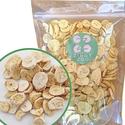 Imagen de Plátano Liofilizado XL 350g Platano Deshidratado Natural Comida Liofilizada Snack Saludable Fruta Fresca Pura Sin Azucar Alimentos Liofilizados Freeze Dried Banana Slices