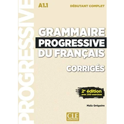 Imagen de Grammaire Progressive Du Français Corriges Niveau Debutant Complet