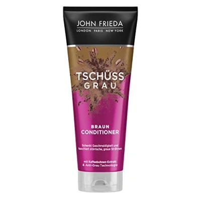 Imagen de John Frieda Acondicionador Braun Despele gris aporta suavidad y oculta las mechas grises Con extracto de granos café, 250 ml 26244