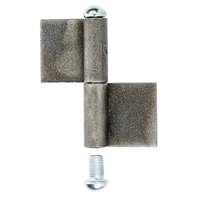 Imagen de Alberts 414405 Pernio para construcción, Tipo KO4, Acero, Altura 80 mm, Diámetro Ø9 mm