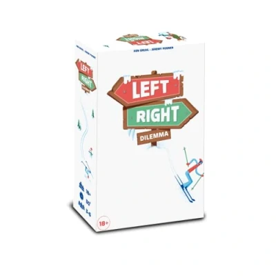 Imagen de Asmodee Left Right Dilema Juego de Mesa, Party Game para Adultos, 3 6 Jugadores, 18+ Años, Edición en Italiano