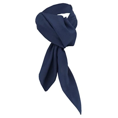Imagen de TigerTie pañuelo de gasa azul marina oscuro monocromo tamaño 90 cm x bufanda