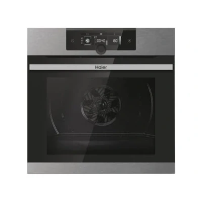 Imagen de Haier I Turn Series 2 HWO60SM2F3XH Horno Multifunción, Limpieza por Aquálisis, Conectividad WIFI, Capacidad 70L, Cocción multinivel, 11 Funciones, Mando giratorio, Negro