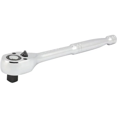 Imagen de NEIKO 03103A llave de trinquete 1/2 pulgada, reversible 72 dientes, liberación rápida 1/2, vaso cabeza ovalada 10 pulgadas, acero