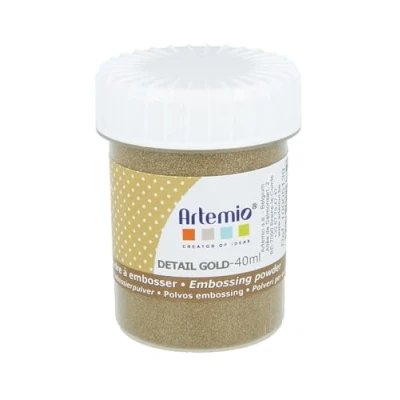 Imagen de Artemio Polvo de Grabado en Relieve 40 ml Dorado Fino, Oro