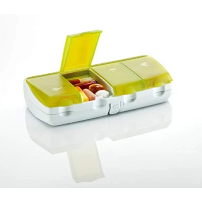 Imagen de PILBOX Daily Pastillero para pastillas, color verde