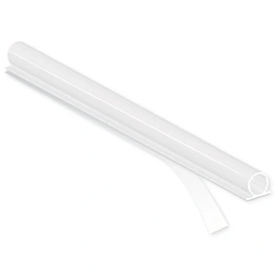 Imagen de Brinox B82550B Burlete Silicona Puertas y Ventanas, Color Blanco