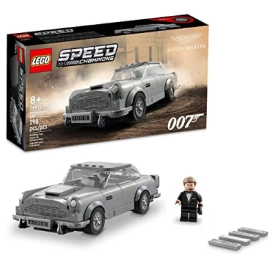 Imagen de LEGO Speed Champions 007 Aston Martin DB5 76911 Juego de juguetes construcción con James Bond para niños, niños y niñas a partir 8 años (298 piezas), 10.3 x 5.5 2.4 pulgadas