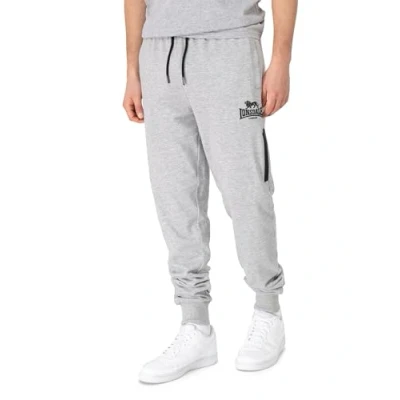 Imagen de Lonsdale Normale Passform Grinstead Pantalones deportivos, Hombre, Talla: Large, Marl grey black