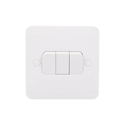 Imagen de Schneider Electric Interruptor Lisse de 3 vías, 10AX, 2 blanco