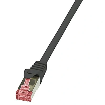 Imagen de LogiLink CQ2023S Cable PrimeLine CAT6 S/FTP Patch PIMF LSZH de 0.5 m, Negro
