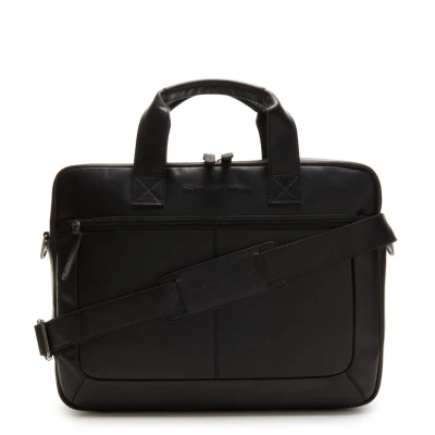 Imagen de The Chesterfield Brand Leather Laptop Bag Black Calvi