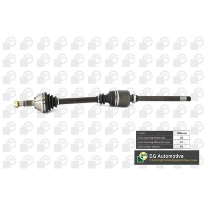 Imagen de BGA DS6709RA Árbol de transmisión Eje delantero, derecha 1084, 1084 CITROËN: Jumper I Furgón, Bus, Camión plataforma/Chasis