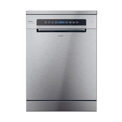 Imagen de Lavavajillas Candy Rapido&#039; CF 5C7F1X, 15 servicios, 8 programas, Inicio Diferido, Motor Inverter, 60 cm, Conectividad Wi Fi, Inox