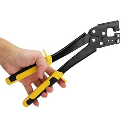 Imagen de Manija Crimper Stud, alicates de perforación fijos quilla acero ligero, Agujero metal Herramienta mano para paneles yeso techo decoración