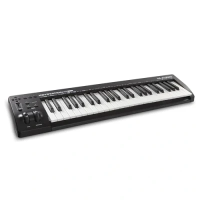 Imagen de M Audio Keystation 49 MK3 Teclado Controlador MIDI USB Compacto de teclas con controles asignables, ruedas cambio tono/modulación, conectividad Plug and Play (Mac/PC) y software incluida
