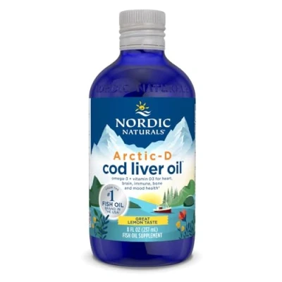 Imagen de Nordic Naturals Arctic D Aceite de Hígado Bacalao, Limón 237 ml