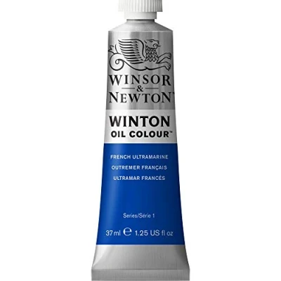 Imagen de Winsor &amp; Newton Winton Tubo de Pintura al Óleo, 37 ML, Azul (Ultramar francés)