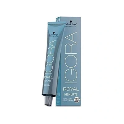 Imagen de Schwarzkopf Professional Igora Royal Highlifts Coloración permanente 60 ml 12 1 Special Blonde Super Lightening Ash