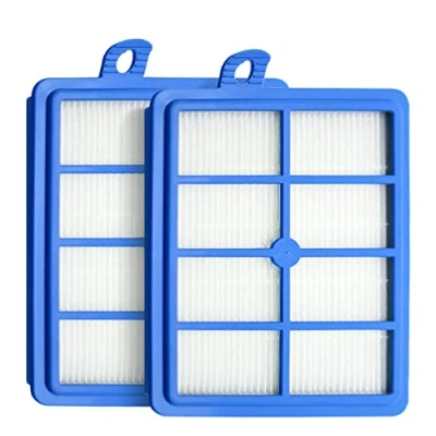 Imagen de Benfosh 2 Piezas Filtro HEPA Repuesto Compatible con Electrolux H12 EL4100 EL6986A EL4050 ZE346B ZUA3840P ZTI7635, para Philips FC9080 FC9081 FC9082 FC9083 FC9084 Lavable de