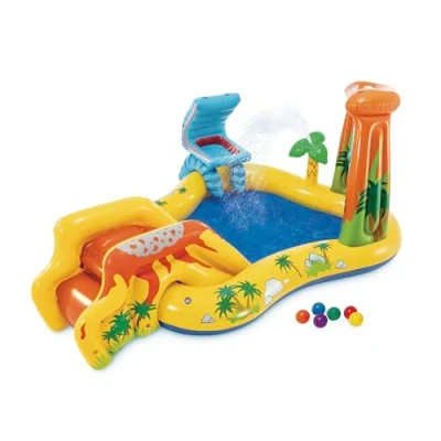 Imagen de INTEX Centro Juegos Hinchable Dinosaurio 249x191x109 cm 272l (57444)
