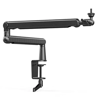 Imagen de FIFINE Soporte de Micrófono, Brazo Micrófono para K658 K688 AM8 A8, con Pinza Adaptador deTornillo, Gestión Cables