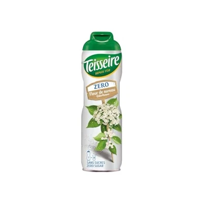 Imagen de Teisseire Jarabe de flor saúco 0% azúcar, 600 ml