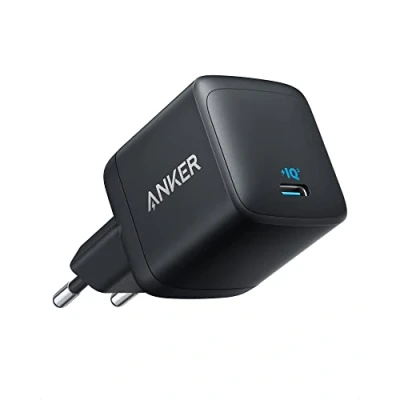 Imagen de Cargador superrápido USB C de 45 W, 313, rápido PPS Anker Ace con Carga superrápida 2.0 para iPhone 16, Samsung Galaxy S22/S22 Ultra/S22+, Note 10/10+/20/S20, Cable no Incluido