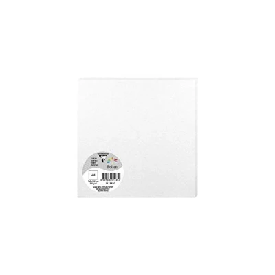 Imagen de Clairefontaine Pack 25 Sobres Polen 16 x cm, 210 g/m², color Blanc Irisé 0