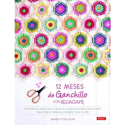 Imagen de 12 MESES de ganchillo CON REDAGAPE: proyectos creativos y llenos color explicados paso a para tejer durante todo el año (TENDENCIAS JUVENILES)