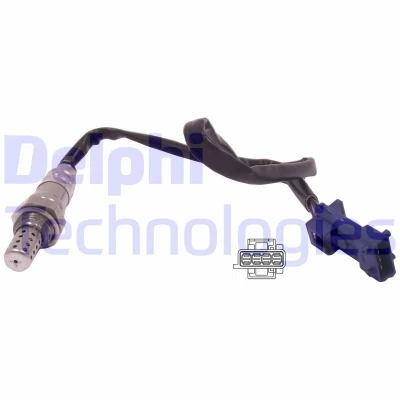 Imagen de DELPHI ES20308 12B1 Sonda lambda plana, térmico PEUGEOT: 308 I Hatchback, 206 207 CITROËN: Saxo C2 Hatchback