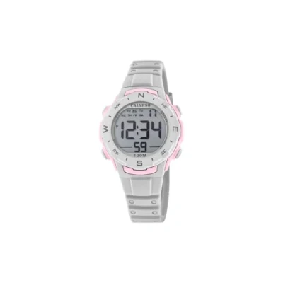Imagen de CALYPSO Reloj Modelo K5801/1 de la colección Crush, Caja 35 mm Digital con Correa plástico Gris para cadete