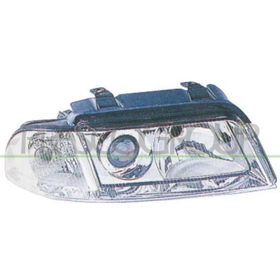 Imagen de PRASCO AD0194903 Faros derecha H7/H7 sin servomotor para reg. alcance luces AUDI: A4 B5 Avant, Sedán
