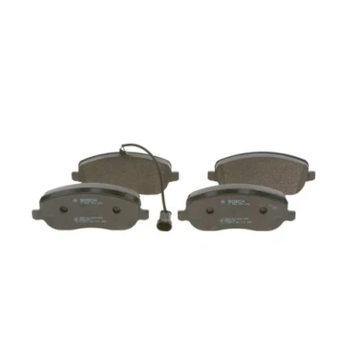 Imagen de BOSCH 0 986 494 068 Juego de pastillas freno Low Metallic con sensor desgaste incorporado Chapa antichirridos FIAT: Croma II Familiar
