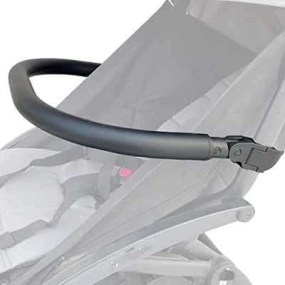Imagen de Brogtorl Accesorios para cochecito de bebé, barra parachoques, reposabrazos, mango, transversal compatible con Babyzen YoYo 2 y Yoyo+, negro