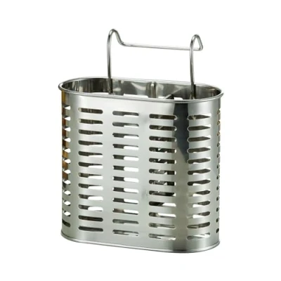 Imagen de Pyuyan Escurridor de Cubiertos, Organizador Cubiertos Acero Inoxidable, Elefante, con 2 Compartimentos Portacubiertos Cocina, para Tenedor Cuchara Los Palillos