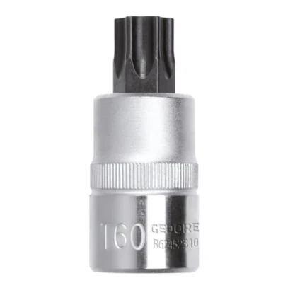 Imagen de GEDORE R62452110 Piezas insertables de llave cubo 1/2&quot;Pulgada T50 Acero cromo vanadio Torx exterior
