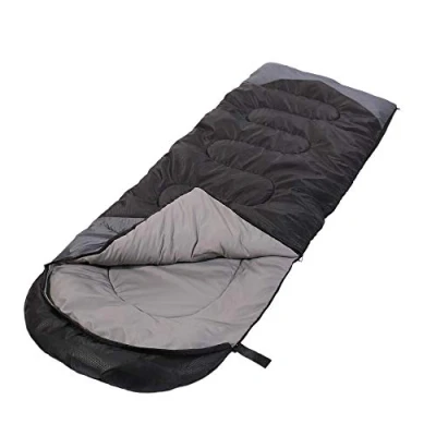 Imagen de SWTMERRY Saco de Dormir 4 Estaciones (Verano, Primavera, otoño, Invierno) Clima cálido y frío: Uso Ligero, Impermeable en Interiores Exteriores para niños Adultos Senderismo Mochilero Camping